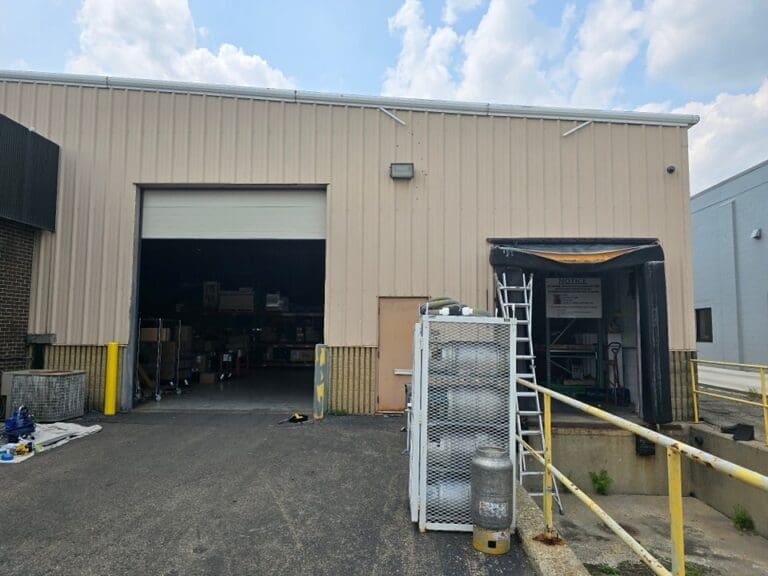 Exterior Manufacturing Facility Painted by Dlux Painting Metro Detroit